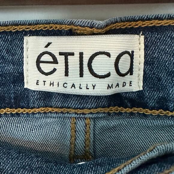 Anthropologie ETICA ANYA HIGH RISE MODERN FLARE in NORTHPORT Size 31 NEW - Picture 6 of 7